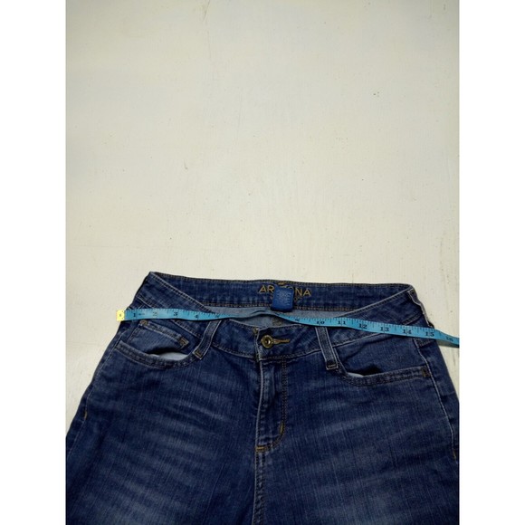 Arizona Jeans Co. Skinny Denim Women's Junior 5 Blue 5-Pocket Dark Jeans - Picture 3 of 5